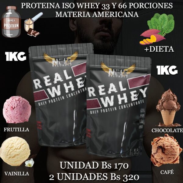 REAL WHEY 1 KG - Imagen 7