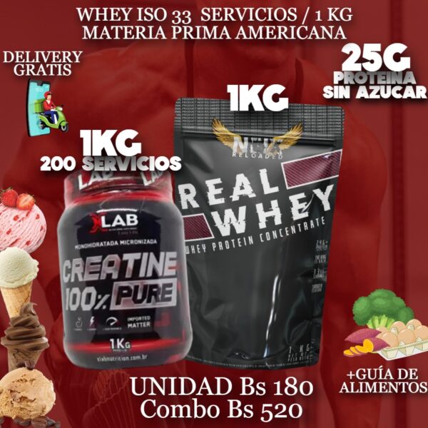 REAL WHEY 1 KG - Imagen 13