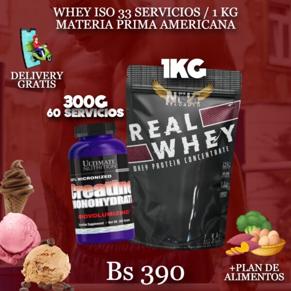 REAL WHEY 1 KG - Imagen 10