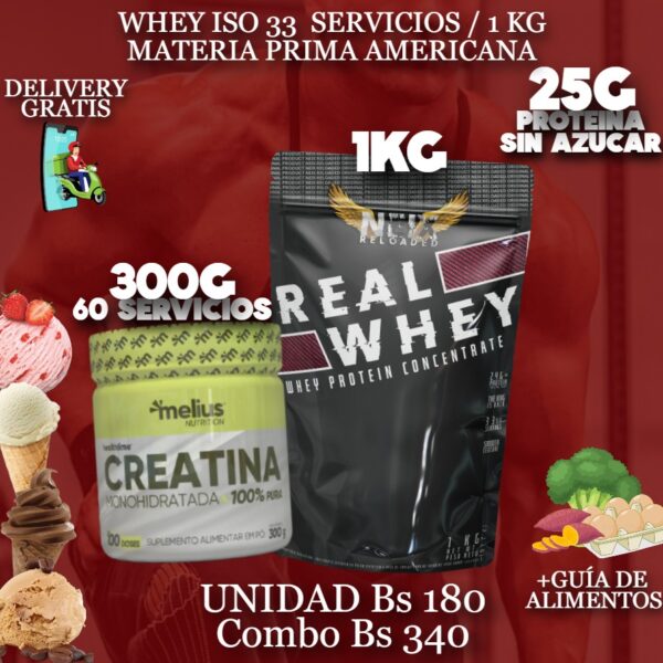 REAL WHEY 1 KG - Imagen 12