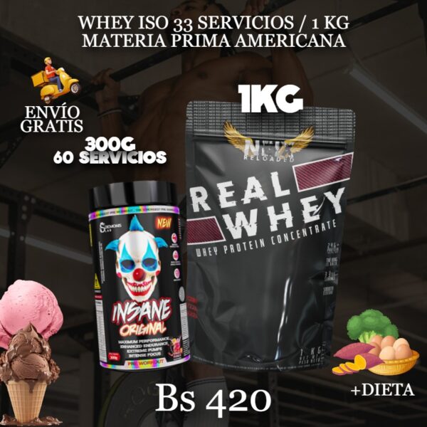 REAL WHEY 1 KG - Imagen 14